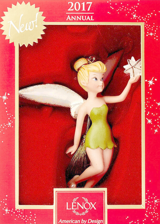 Lenox Disney 869908 up and Away Tinkerbell Ornament 2017 for sale