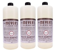 3  Mrs Meyer's Clean Day Multi-Surface Concentrated Refill Lavender Scent 32 oz