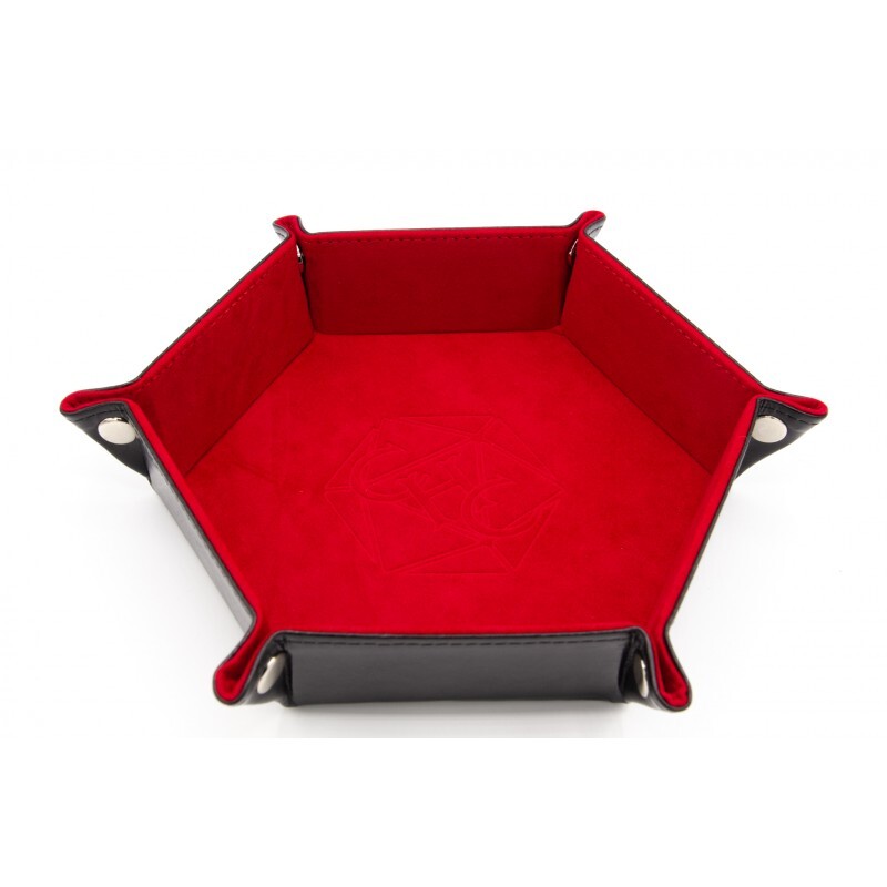 Hexagon Square Dice Tray Dice Folding For RPG by CHC
