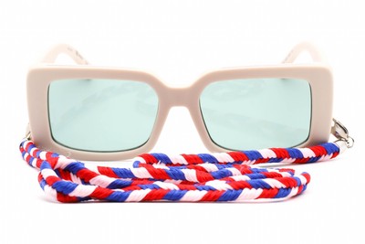 MISSONI MMI 0087/S SZJ QT Sunglasses Ivory Frame Green  display picture 2