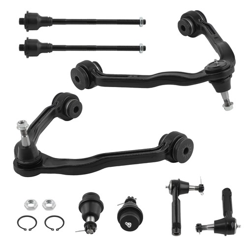 Front Suspension Upper Control Arms Tie Rods for 1999-2006 Silverado Sierra 1500