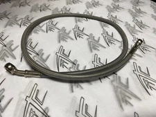 MYRTLE WEST BRAKE LINE - 32" (TRANSLUCENT SILVER)