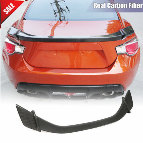 Carbon Fiber Rear Trunk Spoiler Wing For Toyota 86 Subaru BRZ Scion FR-S 2013-20 - Picture 1 of 12