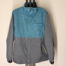 O'Neill Freedom Series 10K Insulated Snowboard Jacket Teal 