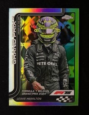 2025 Topps Chrome F1 Lewis Hamilton Grand Prix Driver Of The Day Refractor #135