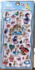 Kamio Disney Character  Petit DROP PVC Sticker Alice in Wonderland 2025 JAPAN