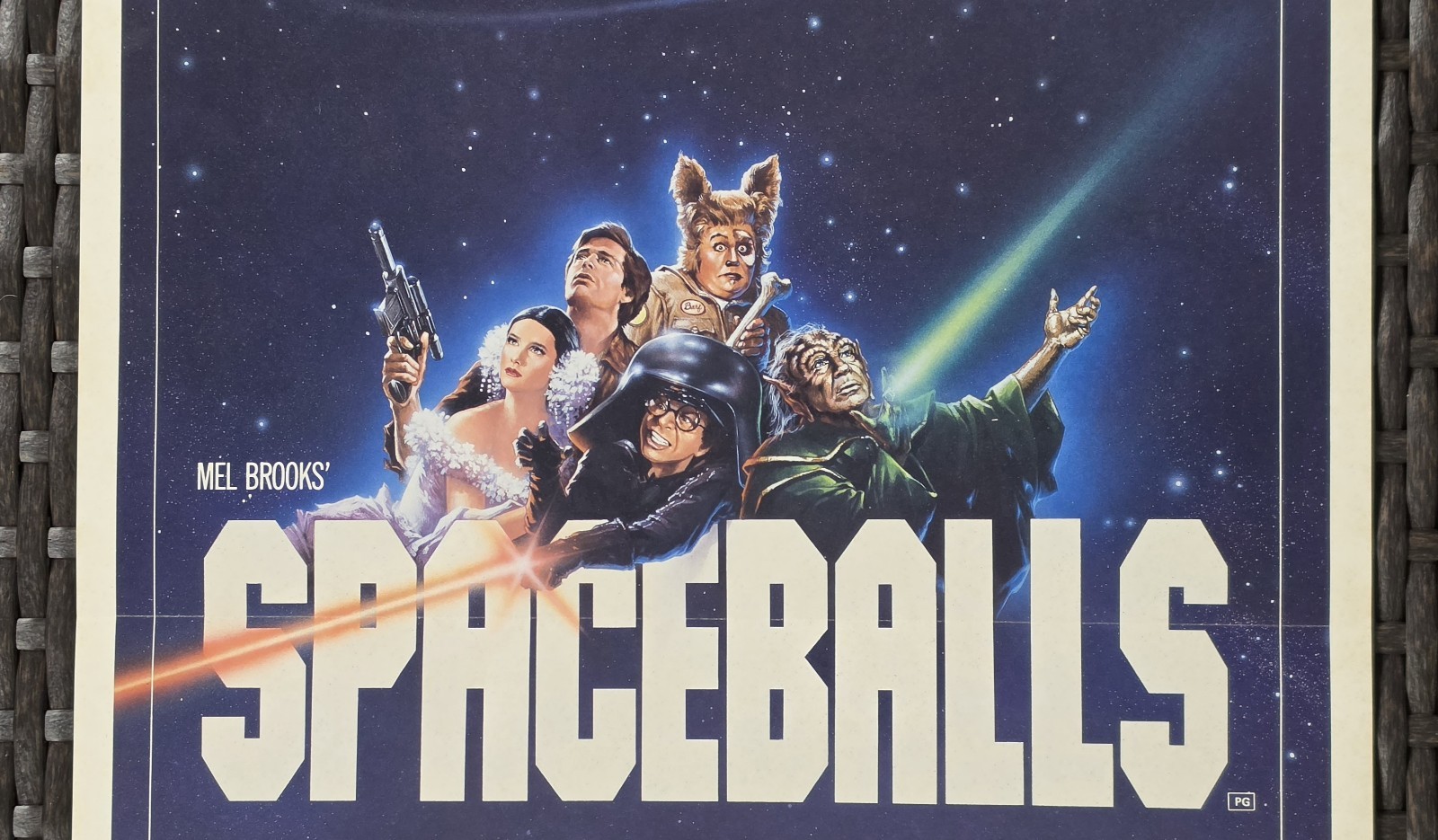 Spaceballs 1987 Original Australian Daybill Movie Poster Mel Brooks John Candy image 5