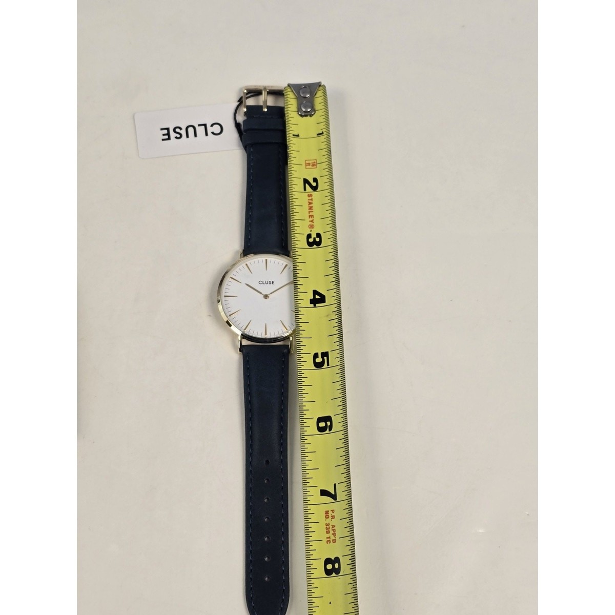 Cluse Women\'s La Boheme White Dial Green Genuine Leather Watch CL18416 NWT Cluse Leather Band Wristwatches for Women for sale | eBay main image 2