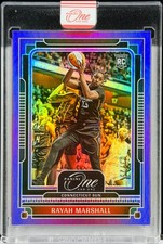 Rayah Marshall 2025 Panini One and One WNBA Purple #3/25 Connecticut Sun RC