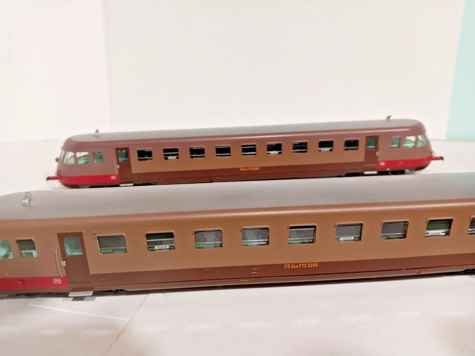 OSKAR 2003 Coppia di automotrici ALn772 FS (trombe corte) perfette Ep.IV - Immagine 4 di 4