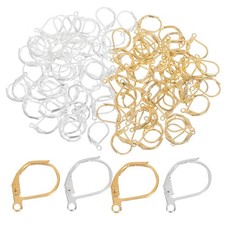 300pcs French Ear Wire Hooks - DIY Earring Hook French Clasp Earring Findings