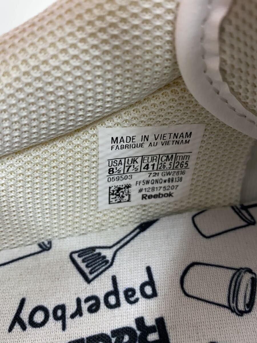 US8.5 Reebok low-cut sneakers WHT thumbnail 5