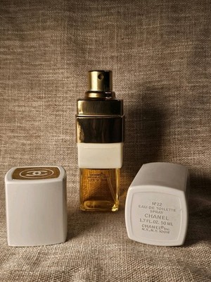 CHANEL Eau de Toilette Spray N°22 50mL Chanel No 22 edt 50 ml. Vintage 1991. Full bottle. | eBay
