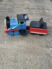 Peg Perego Thomas the Train Locomotive And Coal Cart Seat Untested Parts Repair