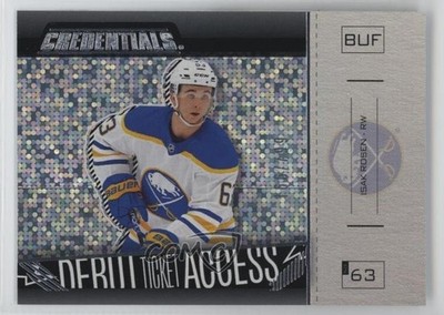 2023 Credentials Debut Ticket Access Horizontal Tier 1 Isak Rosen Rookie RC 12ol