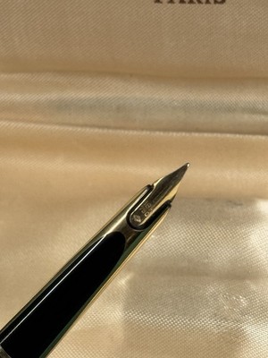 Waterman Paris Füller 18K 750 Gold Nib Fountain Pen Vintage