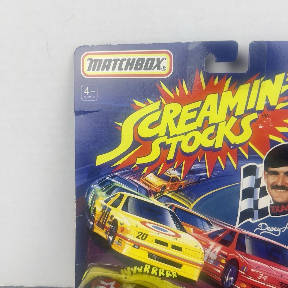 Matchbox Screamin Stocks NASCAR Davey Allison #28 Havoline Ford Thunderbird Car - Image 3 of 4