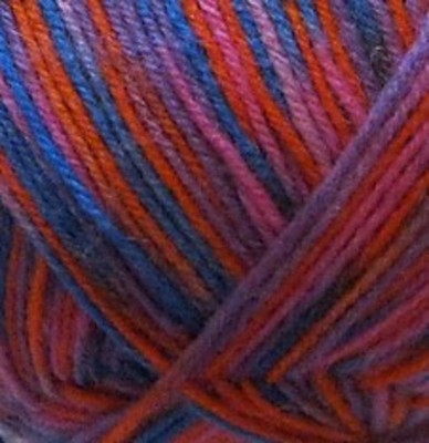 New! sock yarn! 1 skein bright and beautiful Zwerger Garn Opal 4-fach color 1935