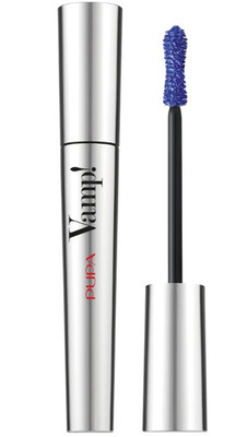 PUPA VAMP MASCARA FOR STRETCHING CURVING AND DEFINING EYELASHES - 301 ELECTRIC BLUE