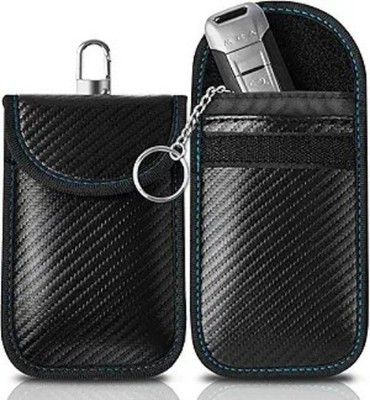 RFID Blocking Key Fob Pouch for Car Keys, Anti-Theft Signa Color: Select Color