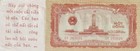 Vietnam 1958 1 Dong Circulated Propaganda Banknote Pick 71x