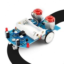Line Following Robot Car Kit, Beginners Smart Car Soldering Practice Kit STEM...