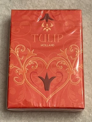 Tulip Holland Orange - Playing Cards -
