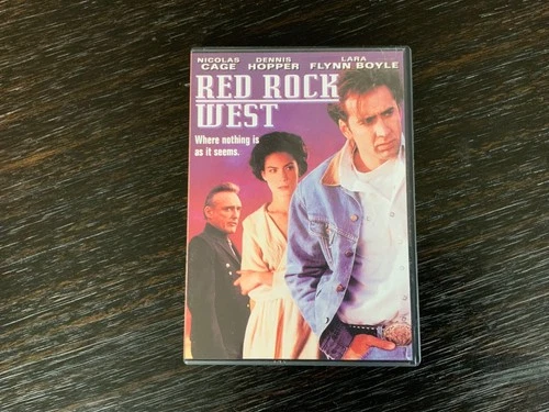 Red Rock West DVD - Nicolas Cage, Dennis Hopper - Very Good - Free Shipping