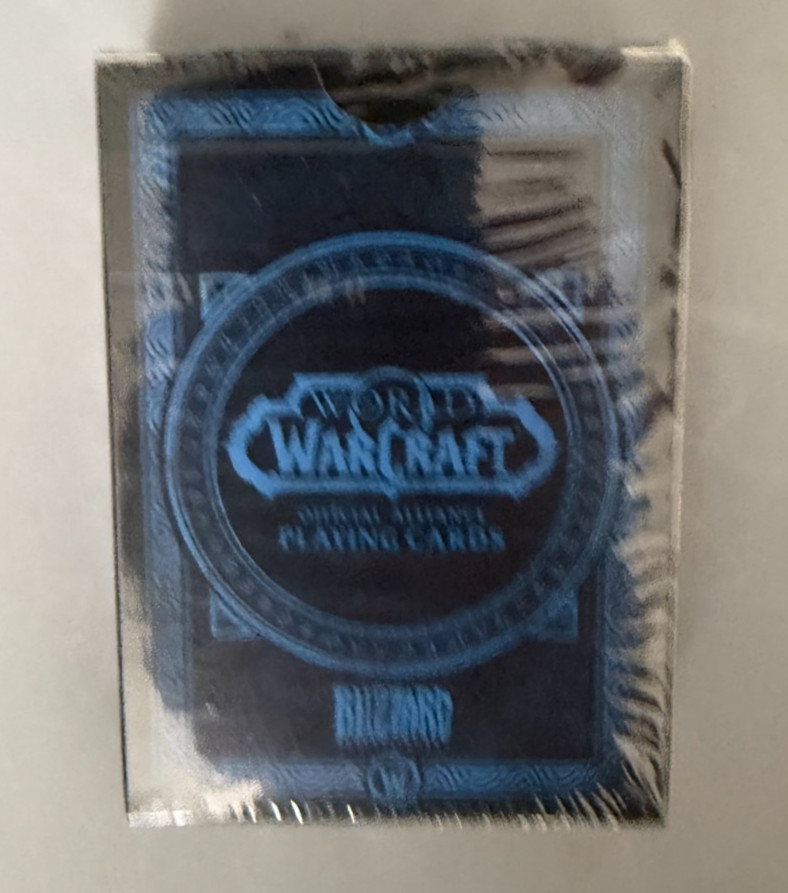 World Of Warcraft Alliance Playing Cards By Blizzard Entertainment New & Sealed