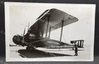 WW2 Egypt - an RAF Vickers Valencia Biplane transport  -  small photo 7 by 4.5cm