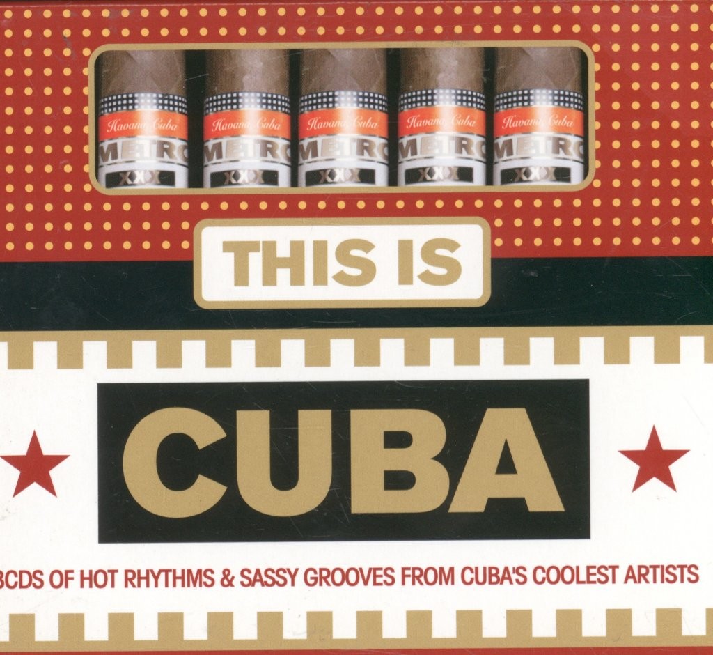 Various Artists This Is Cuba triple CD UK Metro Triples 2008 in individual cases