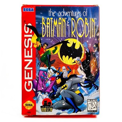 Adventures of Batman & Robin - Sega Genesis (Authentic, CIB, Ships in a Box)