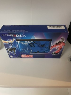 Nintendo 3DS XL Pokemon X and Y Handheld System - Blue for sale