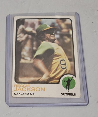 1973 Topps #255 Reggie Jackson