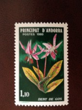 Andorra 286 ** MNH Flora Year 1980