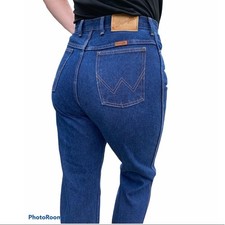 Vintage 80s Wrangler Misses Boot Cut High Rise Jeans Size 16 30" WAIST