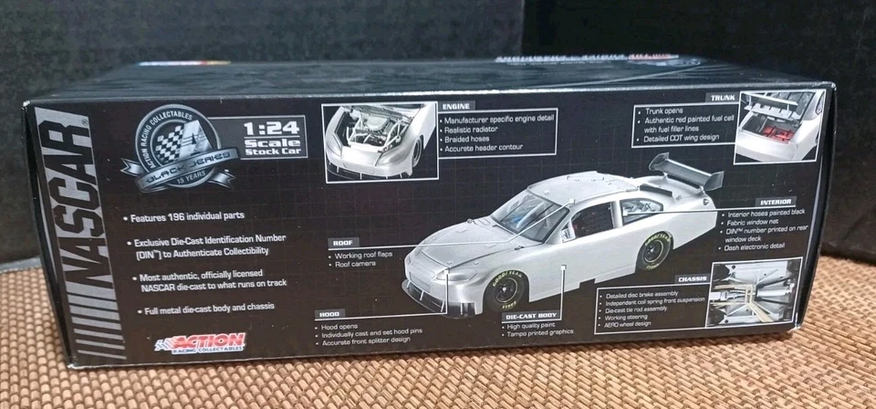 2008 Кевин Харвик #29 Pennzoil оболочка черный ярлык 1/24 NASCAR литой в коробке - Изображение 3 из 4