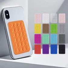 HQ Silicone Single Sided Suction Cup Adhesive Phone Mount - Universal Accessory