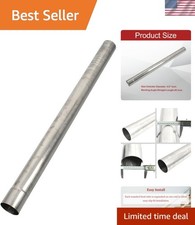 409 Steel 4 Inch Od Straight Exhaust Pipe Mandrel Tubing Pipe 48 4 Ft Lo... 409 Steel 4 Inch Od Straight Exhaust Pipe Mandrel Tubing Pipe 48 4 Ft Lo...