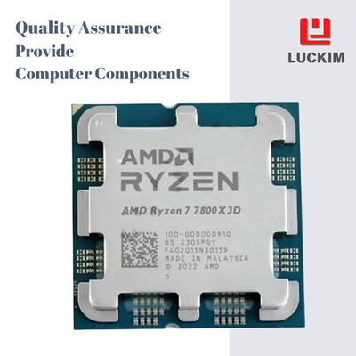 AMD Ryzen 7 7800X3D CPU - Socket AM5 8 Cores 16 Threads 4.4 GHz 32MB L3 Cache 12