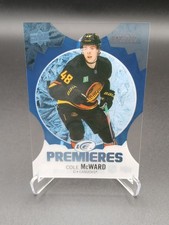 Cole McWard /799 SP Ice Premieres 23-24 - NHL Vancouver Canucks