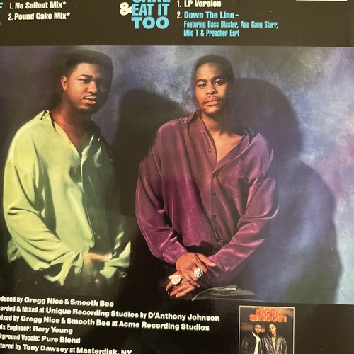 Nice & Smooth - ——Cake & Eat It Too—— 12" Record 1991 - Picture 14 of 22
