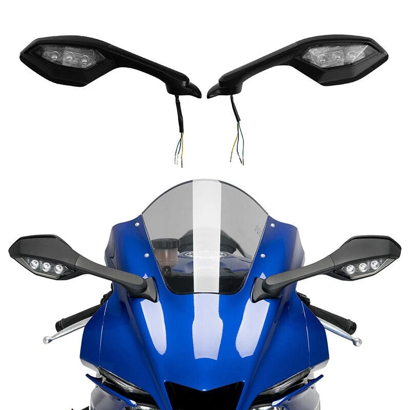 Motorcycle & Scooter Mirror Assemblies for 2016 Yamaha YZF R1M for