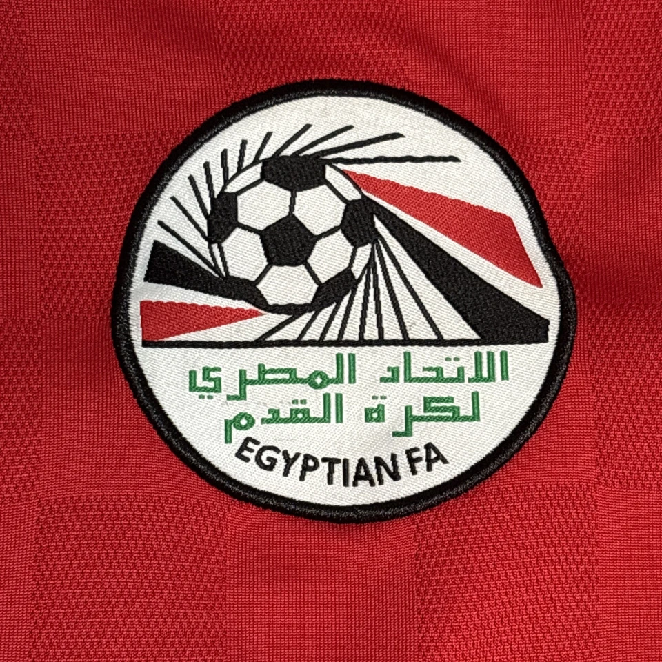 Adidas Mohamed Salah #10 Egyptian FA Home Red Soccer Jersey 2018-19 Mens Medium - Image 3 of 4