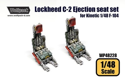 Wolfpack Design 1/48 Lockheed C-2 Ejection Seat for Kinetic F-104 kits