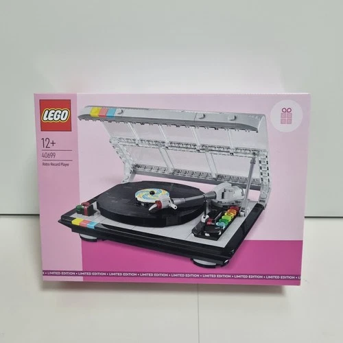 LEGO 40699 Retro Record Player Exclusive Collectible Set Factory Sealed New