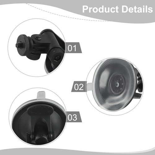Video Car Mount Recorder Stand Sucker Parts Accessories Mini Dash Holder - Picture 5 of 12
