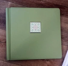 Creative Memories 12x12 Sage Kaleidoscope Coverset Only NEW