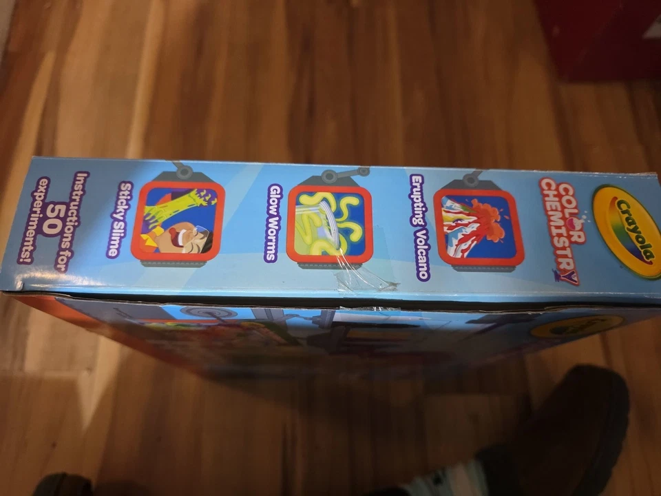 Crayola Color Chemistry Lab Set 50 Experimentos STEM Juguete Edades 7+ Nuevo En Caja Foto 4 de 4