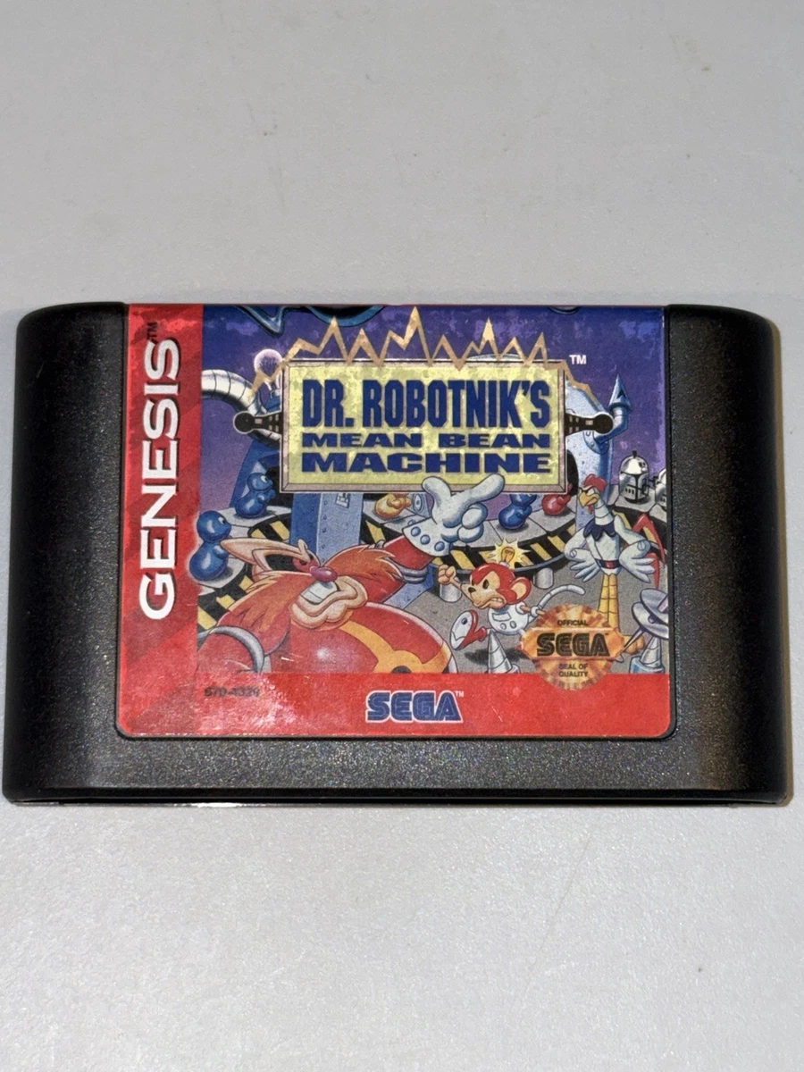 Dr. Robotnik's Mean Bean Machine SEGA Video Games for sale - eBay